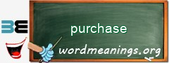 WordMeaning blackboard for purchase